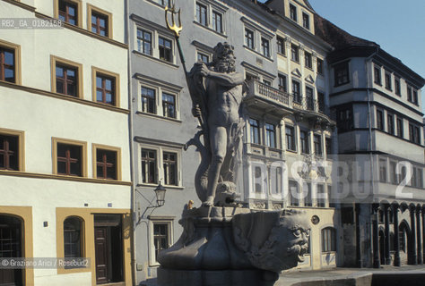 GERMANIA ( SASSONIA ) GOERLITZ : LA FONTANA DI NETTUNO    © 1996 Graziano Arici/Rosebud2  / GEO