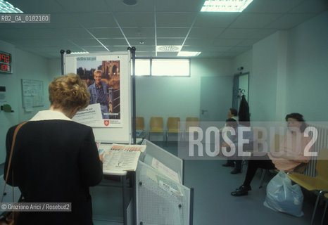 GERMANIA ( SASSONIA ) GOERLITZ : CENTRO PER DISOCCUPATI    © 1994 Graziano Arici/Rosebud2  / GEO