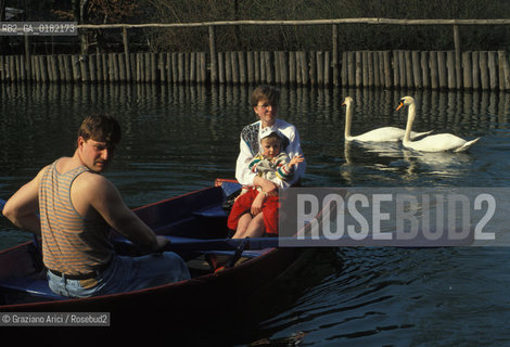 GERMANIA ( SASSONIA ) GOERLITZ : LA STAZIONE TURISTICA DI ZITTAUER GEBIRGE -  LAGHETTO   © 1996 Graziano Arici/Rosebud2 /  GEO