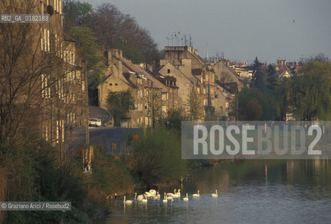 GERMANIA ( SASSONIA ) GOERLITZ :  IL FIUME NEISSE    © 1994 Graziano Arici/Rosebud2  / GEO