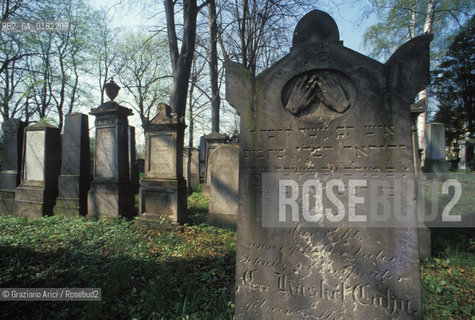 GERMANIA ( SASSONIA ) GOERLITZ : LANTICO CIMITERO EBRAICO    © 1994 Graziano Arici/Rosebud2 / GEO / EBREI
