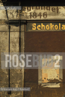 GERMANIA ( SASSONIA ) GOERLITZ : CASE ABBANDONATE DEL CENTRO    © 1994 Graziano Arici/Rosebud2  / GEO / INSEGNA