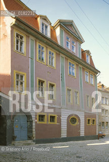 GERMANIA (TURINGIA) WEIMAR  : LA CASA DI JOHAN WOLFGANG HERDER  - © 1994 Graziano Arici/Rosebud2 / GEO / LETTERATURA