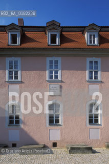 GERMANIA (TURINGIA) WEIMAR  IL PALAZZO DI CHARLOTTE VON STEIN  - © 1994 Graziano Arici/Rosebud2 / GEO / LETTERATURA