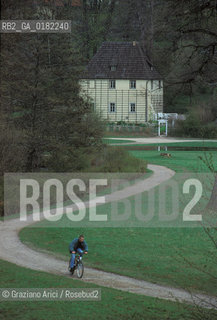 GERMANIA (TURINGIA) WEIMAR  :PARK AN DER LIM E CASA DI CAMPAGNA DI GOETHE  - © 1994 Graziano Arici/Rosebud2 / GEO / LETTERATURA