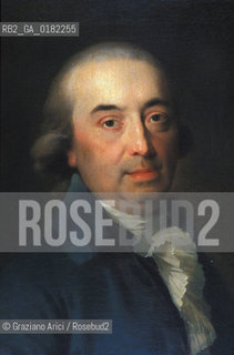 GERMANIA (TURINGIA) WEIMAR  : RITRATTO DI JOHANN GOTTFRIED HERDER  DI F.A.TISCHNEIN  - © 1994 Graziano Arici/Rosebud2 / GEO / LETTERATURA