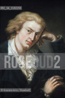GERMANIA (TURINGIA) WEIMAR  : RITRATTO DI FRIEDRICH VON SCHILLER DI A.GRAFF - © 1994 Graziano Arici/Rosebud2 / GEO / LETTERATURA