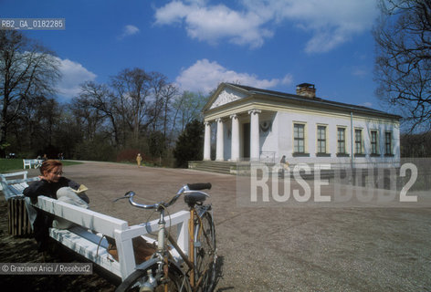 GERMANIA (TURINGIA) WEIMAR  :PARK AN DER LIM E ROMISCHES HAUS  DI GOETHE  - © 1994 Graziano Arici/Rosebud2 / GEO / LETTERATURA