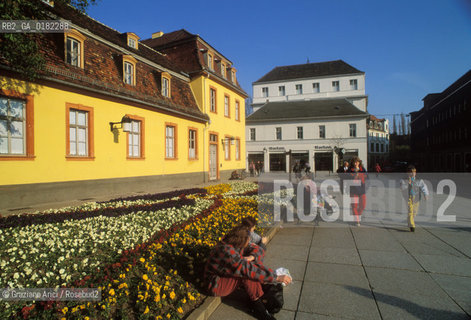GERMANIA (TURINGIA) WEIMAR  : IL WITTUMPALAIST DELLA DUCHESSA ANNA AMALIA  - © 1994 Graziano Arici/Rosebud2 / GEO