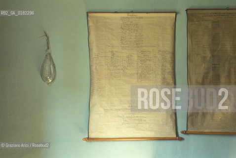 GERMANIA (TURINGIA) WEIMAR  : CASA DI GOETHE - INTERNI - © 1994 Graziano Arici/Rosebud2 / GEO / LETTERATURA