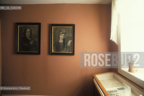 GERMANIA (TURINGIA) WEIMAR  : CASA DI GOETHE - INTERNI - © 1994 Graziano Arici/Rosebud2 / GEO / LETTERATURA