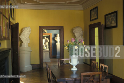 GERMANIA (TURINGIA) WEIMAR  : CASA DI GOETHE - INTERNI - © 1994 Graziano Arici/Rosebud2 / GEO / LETTERATURA