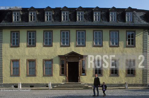 GERMANIA (TURINGIA) WEIMAR  : CASA DI GOETHE   © 1994 Graziano Arici/Rosebud2 / GEO / LETTERATURA