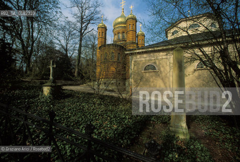 GERMANIA (TURINGIA) WEIMAR  : CIMITERO STORICO - TOMBA DI GOETHE E SCHILLER - © 1994 Graziano Arici/Rosebud2 / GEO / LETTERATURA