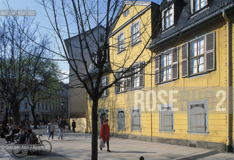 GERMANIA (TURINGIA) WEIMAR  : CASA DI FRIEDRICH VON SCHILLER  - © 1994 Graziano Arici/Rosebud2 / GEO / LETTERATURA