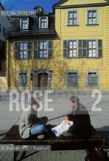GERMANIA (TURINGIA) WEIMAR  : CASA DI FRIEDRICH VON SCHILLER - © 1994 Graziano Arici/Rosebud2 / GEO / LETTERATURA
