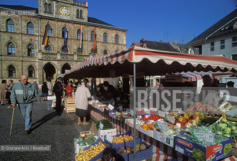 GERMANIA (TURINGIA) WEIMAR  : MARKTPLATZ - © 1994 Graziano Arici/Rosebud2 / GEO