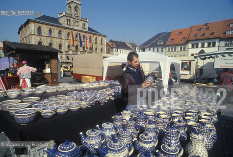 GERMANIA (TURINGIA) WEIMAR  : MARKTPLATZ - © 1994 Graziano Arici/Rosebud2 / GEO