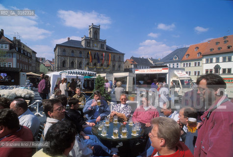 GERMANIA (TURINGIA) WEIMAR  : MARKTPLATZ - © 1994 Graziano Arici/Rosebud2 / GEO