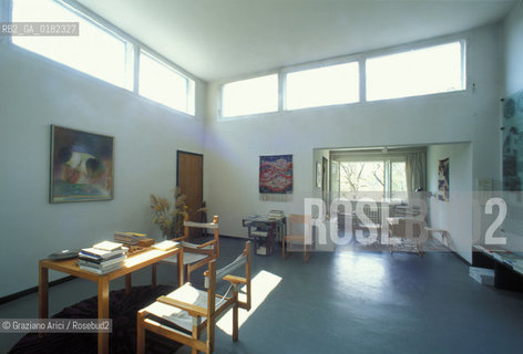 GERMANIA (TURINGIA) WEIMAR  : LA CASA  HAUS AM HORN  DI GEORG MUCHE ( 1929 )  - © 1994 Graziano Arici/Rosebud2 / GEO / BAUHAUS / ARCHITETTURA MODERNA / CONTEMPORANEA