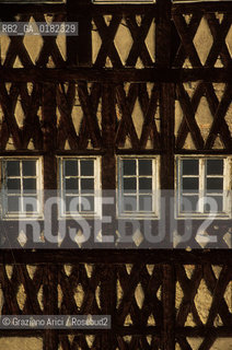GERMANIA (TURINGIA) WEIMAR  : CASA A GRATICCIO  - © 1994 Graziano Arici/Rosebud2 / GEO