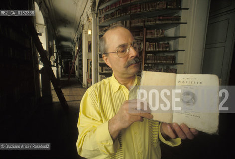 GERMANIA (TURINGIA) WEIMAR  : LA BIBLIOTECA DEI CLASSICI TEDESCHI  NEL CASTELLO - © 1994 Graziano Arici/Rosebud2 / GEO