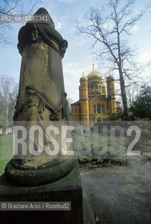 GERMANIA (TURINGIA) WEIMAR  : CIMITERO STORICO  - © 1994 Graziano Arici/Rosebud2 / GEO / LETTERATURA