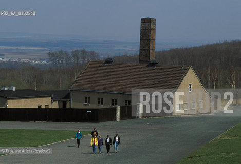 GERMANIA (TURINGIA) WEIMAR  : CAMPO DI CONCENTRAMENTO E DI STERMINIO DI BUCHENWALD - FORNI CREMATORI  - © 1994 Graziano Arici/Rosebud2 / GEO / EBREI