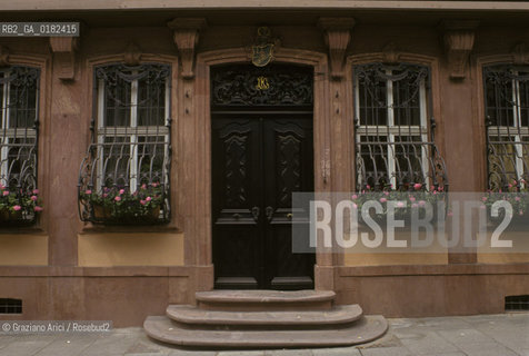 GERMANIA ( ASSIA ) FRANCOFORTE SUL MENO ( FRANKFURT ) : CASA NATALE DI GOETHE  - © 1996 Graziano Arici/Rosebud2 / GEO