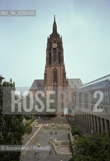 GERMANIA ( ASSIA ) FRANCOFORTE SUL MENO ( FRANKFURT ) : IL DUOMO   - © 1996 Graziano Arici/Rosebud2 / GEO