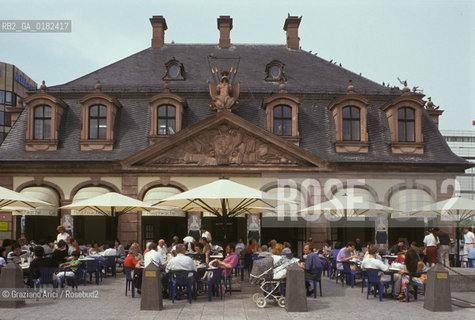 GERMANIA ( ASSIA ) FRANCOFORTE SUL MENO ( FRANKFURT ) : LA HAUPTWACHE   - © 1996 Graziano Arici/Rosebud2 / GEO
