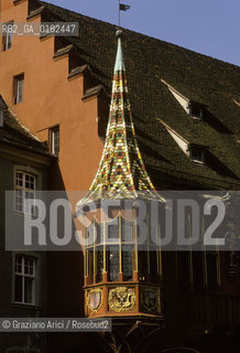 GERMANIA ( BADEN-WURTTEMBERB ) FRIBURGO ( FREIBURG IM BREISGAU ) : UNA CASA DEL CENTRO    - © 1996 Graziano Arici/Rosebud2 / GEO