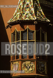 GERMANIA ( BADEN-WURTTEMBERB ) FRIBURGO ( FREIBURG IM BREISGAU ) : UNA CASA DEL CENTRO    - © 1996 Graziano Arici/Rosebud2 / GEO