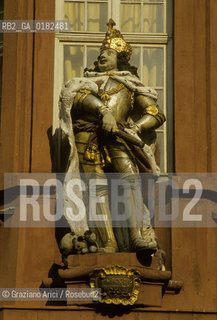 GERMANIA ( RENANIA-PALATINATO ) MAGONZA ( MAINZ ) : DECORAZIONE DI CASA GOTICA  - © 1996 Graziano Arici/Rosebud2 / GEO