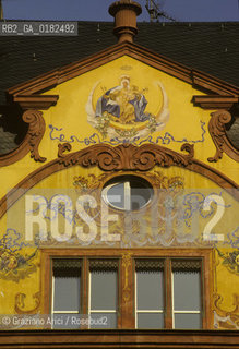 GERMANIA ( RENANIA-PALATINATO ) MAGONZA ( MAINZ ) :  UNA CASA SULLA MARKTPLATZ   - © 1996 Graziano Arici/Rosebud2 / GEO