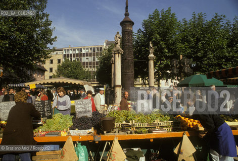 GERMANIA ( RENANIA-PALATINATO ) MAGONZA ( MAINZ ) :  LA MARKTPLATZ   - © 1996 Graziano Arici/Rosebud2 / GEO