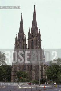 GERMANIA ( ASSIA ) MARBURG :  ELISABETHKIRCHE   - © 1996 Graziano Arici/Rosebud2 / GEO / GOTICO