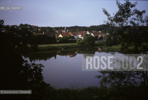 GERMANIA ( ASSIA ) HANNMUNDEN :  IL FIUME FULDA    - © 1996 Graziano Arici/Rosebud2 / GEO