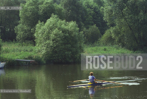 GERMANIA ( ASSIA ) HANNMUNDEN :  IL FIUME FULDA    - © 1996 Graziano Arici/Rosebud2 / GEO