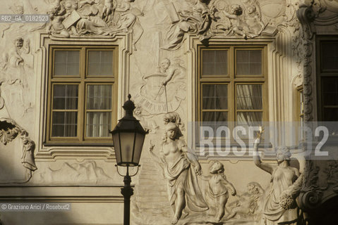 GERMANIA ( BAVIERA ) MONACO :  CASA ASAM    - © 1996 Graziano Arici/Rosebud2 / GEO / STUCCHI