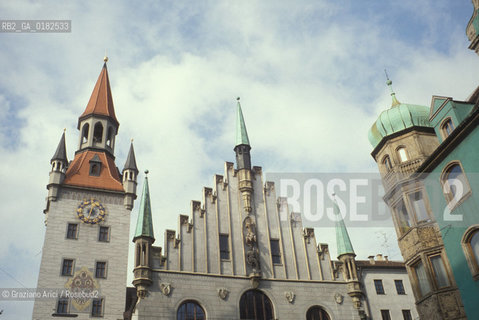 GERMANIA ( BAVIERA ) MONACO :  PALAZZI DEL CENTRO    - © 1996 Graziano Arici/Rosebud2 / GEO