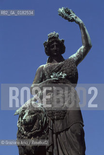 GERMANIA ( BAVIERA ) MONACO :  IL MONUMENTO  BAVARIA      - © 1996 Graziano Arici/Rosebud2 / GEO