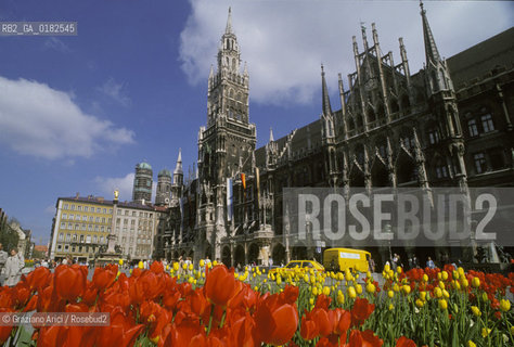 GERMANIA ( BAVIERA ) MONACO :  MARIENPLATZ    - © 1996 Graziano Arici/Rosebud2 / GEO