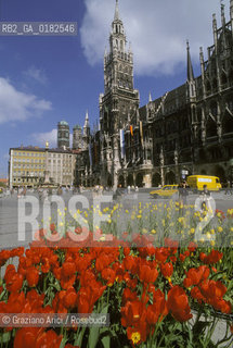 GERMANIA ( BAVIERA ) MONACO :  MARIENPLATZ    - © 1996 Graziano Arici/Rosebud2 / GEO