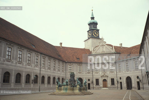 GERMANIA ( BAVIERA ) MONACO :  CORTILE DEL RESIDENZ  - © 1996 Graziano Arici/Rosebud2 / GEO