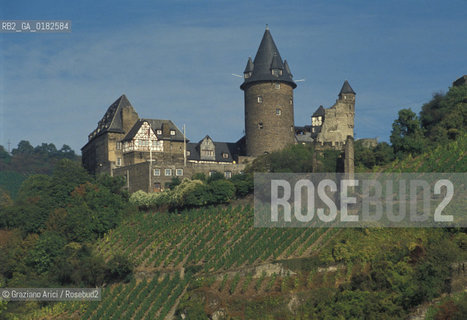 GERMANIA ( PALATINATO ) BACHARACH :  CASTELLO     - © 1996 Graziano Arici/Rosebud2 / GEO / RENO