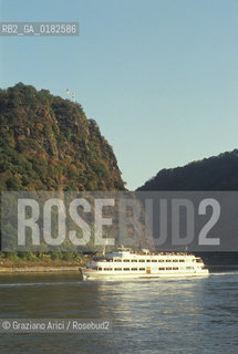 GERMANIA ( PALATINATO ) ST.GOARSHAUSEN :  RUPE DELLA LORELEI     - © 1996 Graziano Arici/Rosebud2 / GEO / RENO