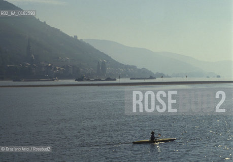 GERMANIA ( PALATINATO ) HIRZENACH :  IL FIUME RENO     - © 1996 Graziano Arici/Rosebud2 / GEO / RENO