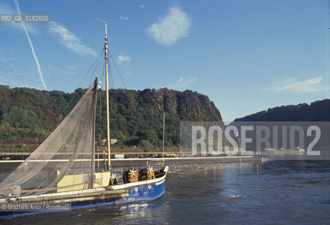 GERMANIA ( PALATINATO ) ST.GOARSHAUSEN :  RUPE DELLA LORELEI     - © 1996 Graziano Arici/Rosebud2 / GEO / RENO