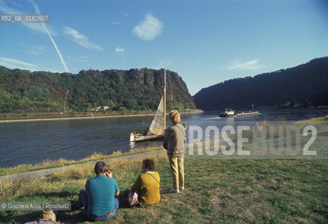 GERMANIA ( PALATINATO ) ST.GOARSHAUSEN :  RUPE DELLA LORELEI     - © 1996 Graziano Arici/Rosebud2 / GEO / RENO